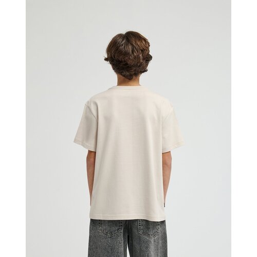 Element Watching - Beige korte mouw t-shirt voor jongens 8-14 Element Watching - Beige korte mouw t-shirt voor jongens 8-14
