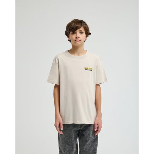 Element Feel Power - Beige korte mouw t-shirt voor jongens 8-14 Element Feel Power - Beige korte mouw t-shirt voor jongens 8-14