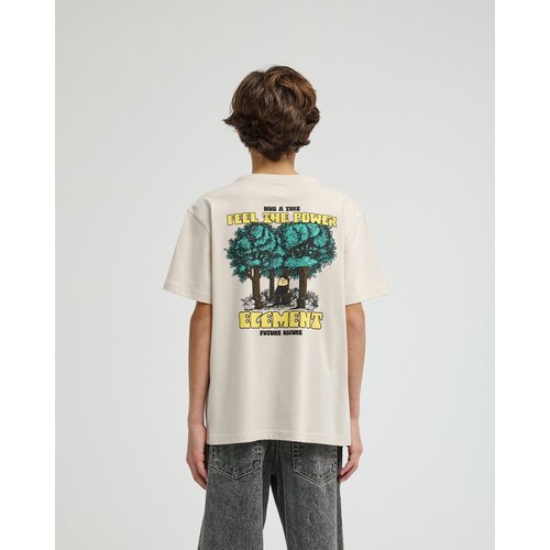 Element Feel Power - Beige korte mouw t-shirt voor jongens 8-14 Element Feel Power - Beige korte mouw t-shirt voor jongens 8-14