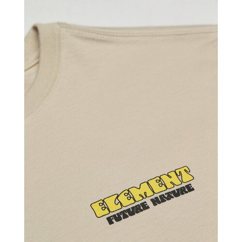 Element Feel Power - Beige korte mouw t-shirt voor jongens 8-14 Element Feel Power - Beige korte mouw t-shirt voor jongens 8-14