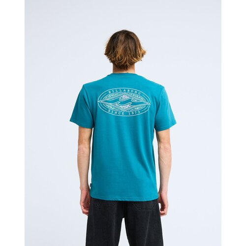 Billabong Diamond Vision - Blauw t-shirt korte mouwen voor heren Billabong Diamond Vision - Blauw t-shirt korte mouwen voor heren