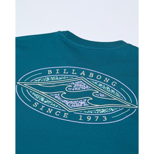Billabong Diamond Vision - Blauw t-shirt korte mouwen voor heren Billabong Diamond Vision - Blauw t-shirt korte mouwen voor heren