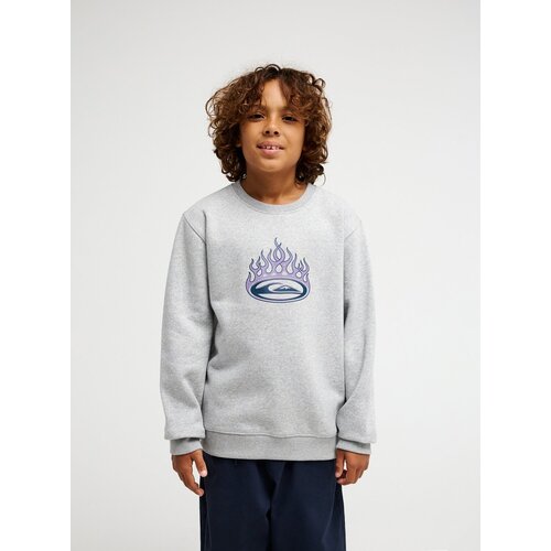 Quiksilver Graphic - Grijze sweater voor jongens 8-16 Quiksilver Graphic - Grijze sweater voor jongens 8-16