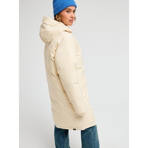 Roxy Ivy Winter - Beige technische parkajack voor dames Roxy Ivy Winter - Beige technische parkajack voor dames