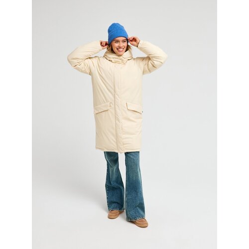 Roxy Ivy Winter - Beige technische parkajack voor dames Roxy Ivy Winter - Beige technische parkajack voor dames
