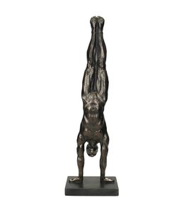 Kersten Ornament Figuur Man Zwart