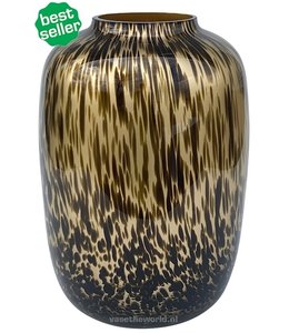 Vase the World Vaas Cheetah Artic Gold L