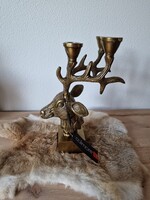 Colmore Kandelaar Hert met Gewei op Voet