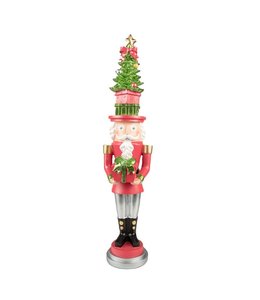 Clayre & Eef Kerstornament Notenkraker 51 cm hoog