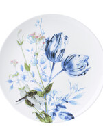 Heinen Delfts Blauw Wandbord Libelle