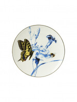 Heinen Delfts Blauw Wandbord Koninginnepage