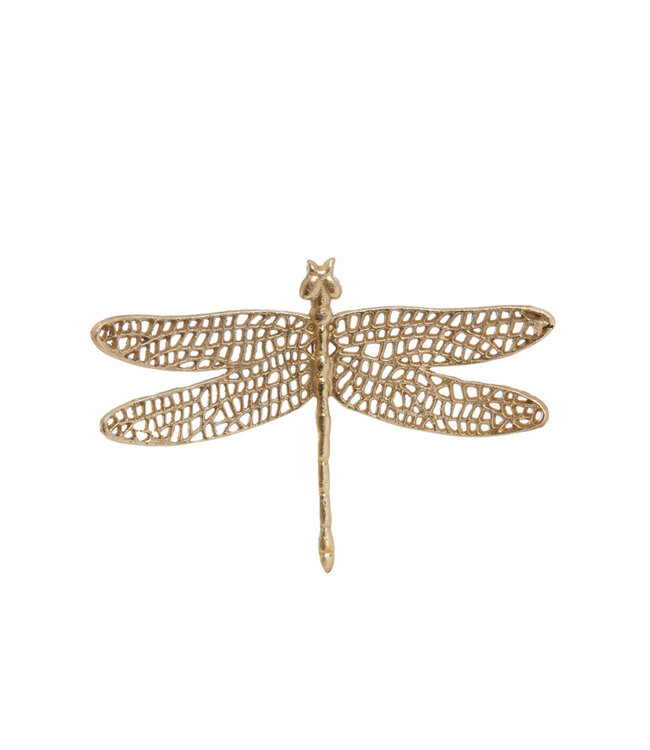 Light & Living Ornament Dragonfly Shiny Go