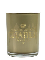 Mars & More Windlicht Wijn Chablis Taupe Medium 12cm