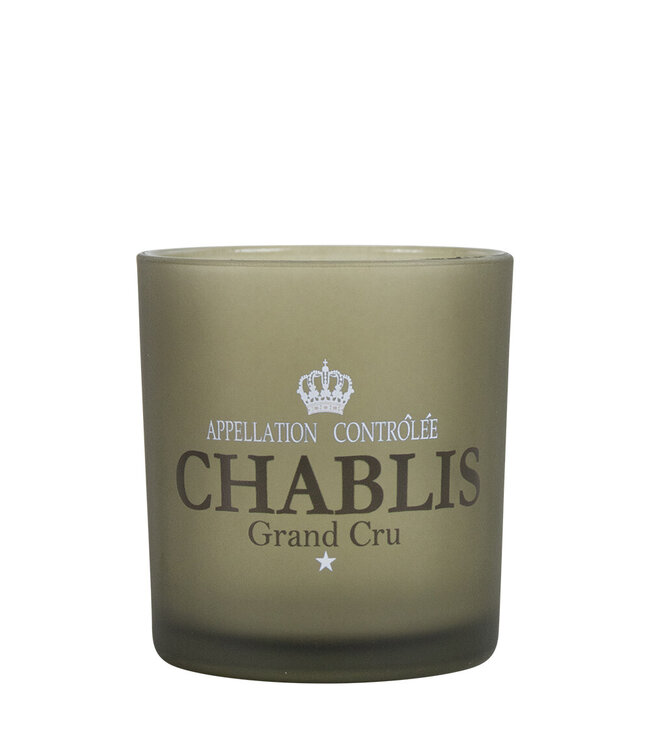 Mars & More Windlicht Wijn Chablis Taupe Small 8cm