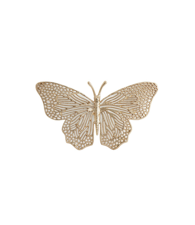 Light & Living Ornament Butterfly Shiny Gold Groot