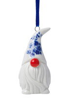Heinen Delfts Blauw Kerstornament Kabouter
