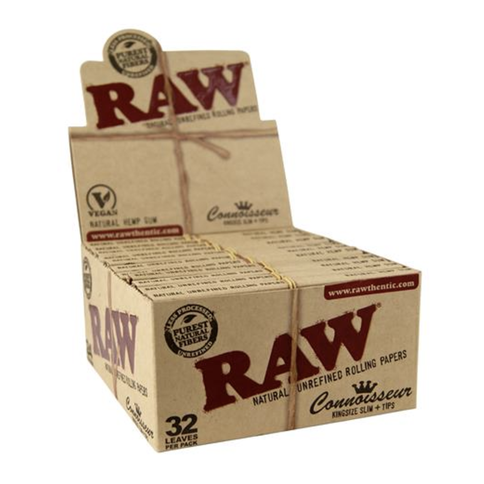 RAW RAW "Rolling Papers + Tips" - Natural