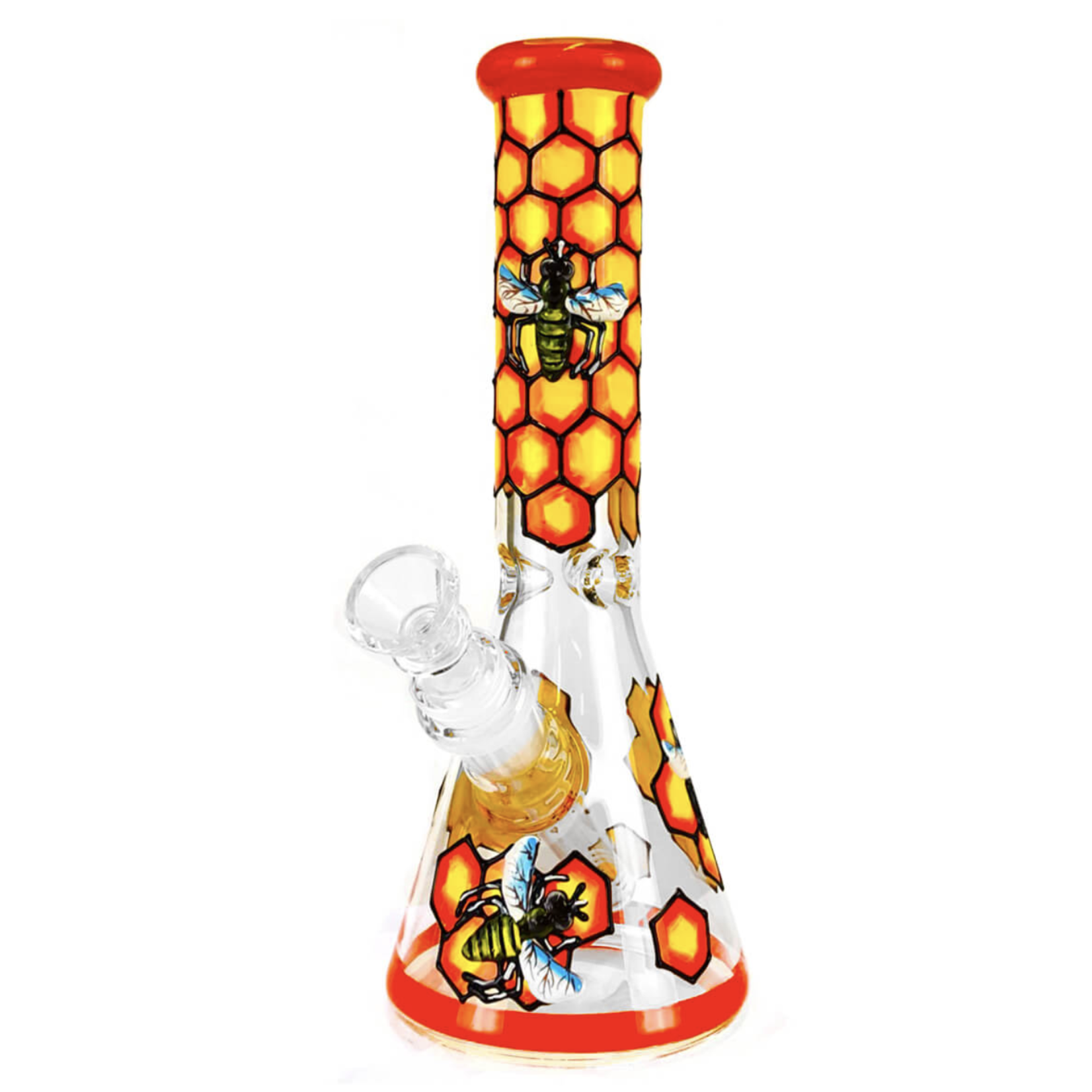 Bong "Handcrafted" - BEE Honey Hive Pro (25cm)