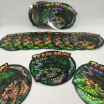 Terps Army Stickers  HOLOGRAPHIC - Terps Army (9cm)