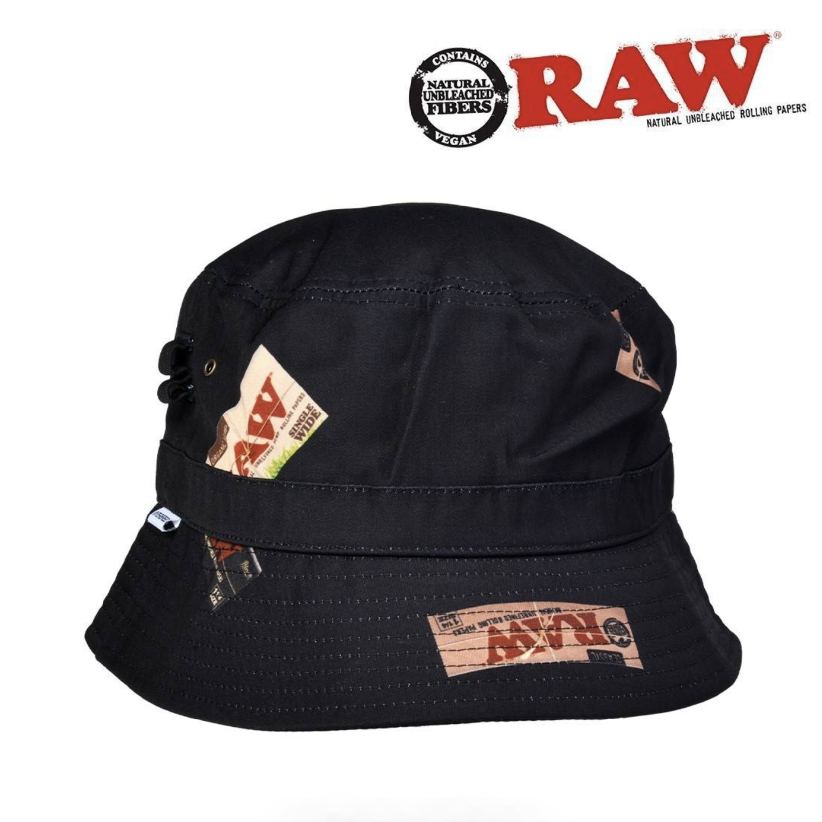 RAW RAW X INTERBREED - "Bucket Hat" Black