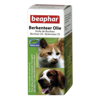 Beaphar Berkenteerolie (schrale huid) hond/kat