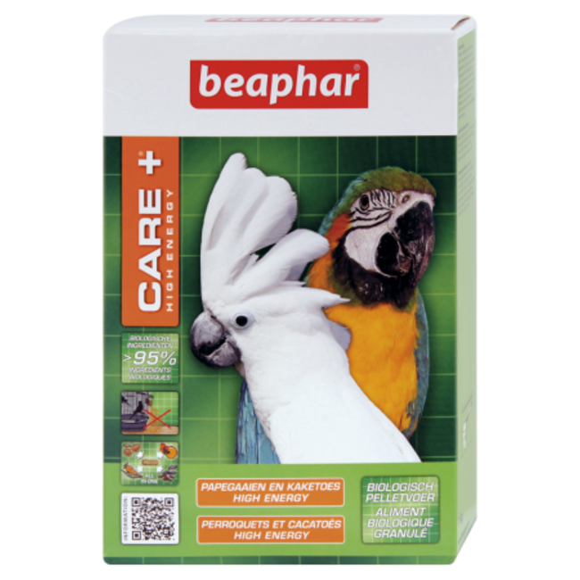 Care+ Parrot & Cockatoo high energy 1kg