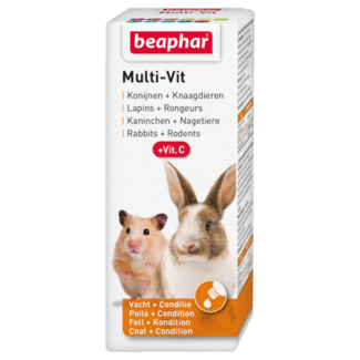 Beaphar Multi-Vit konijnen en knaagdieren 50ml