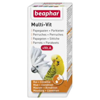 Beaphar Multi-Vit papegaaien en parkieten 20ml