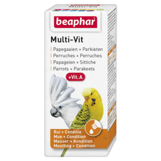 Multi-Vit papegaaien en parkieten 20ml