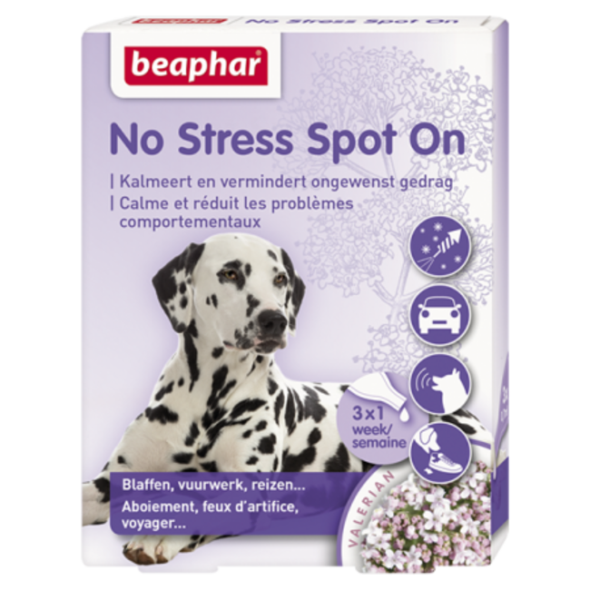 No Stress spot on hond