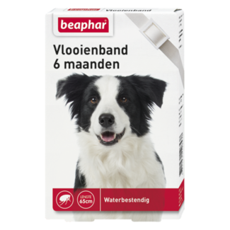 Beaphar Flea collar 6mnd dog white