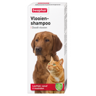 Beaphar Vlooienshampoo hond/kat 200ml