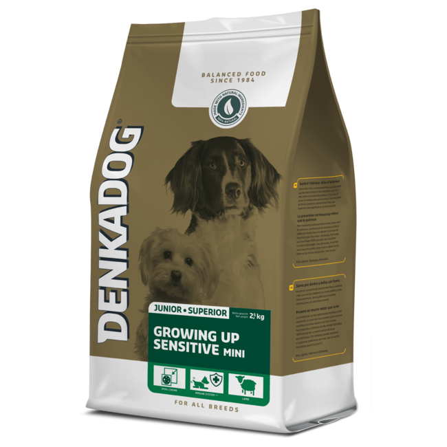 Growing Up Sensitive mini pup 2,5 kg