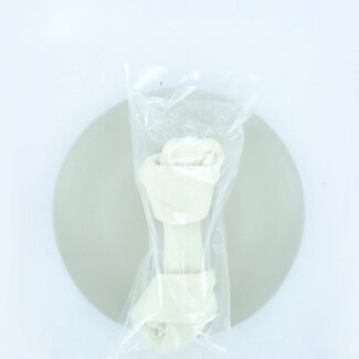 mypetworld Witte knoop 8-9 inch (21cm) 1st