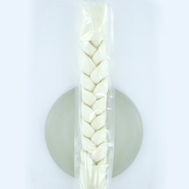 White pigtail 18 inch (45cm) 1st