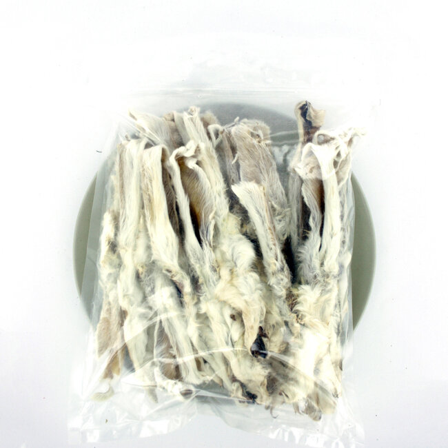 Rabbit ears with fur 300g