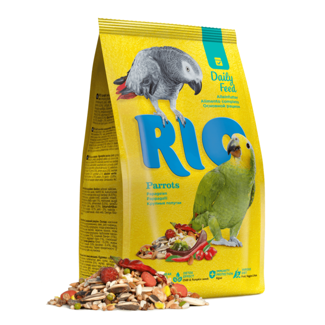 RIO Feed for parrots. Daily feed