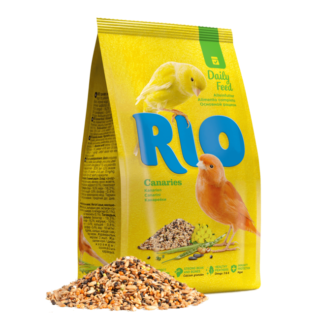 RIO Feed for canaries. Daily feed