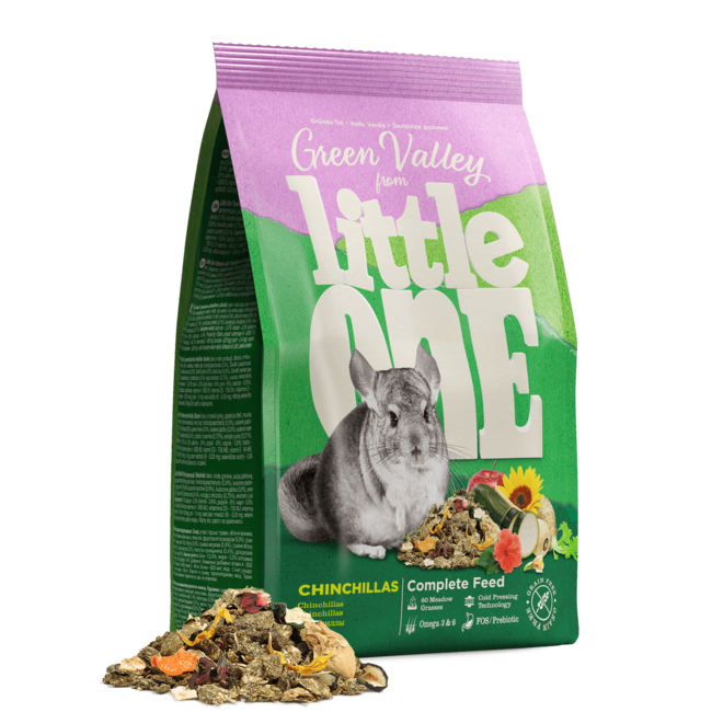 Groene Vallei Voer voor Chinchilla's, 750 g