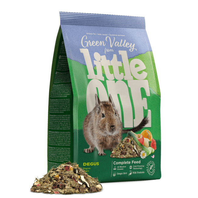 Green Valley Voer voor Degoes, 750 g