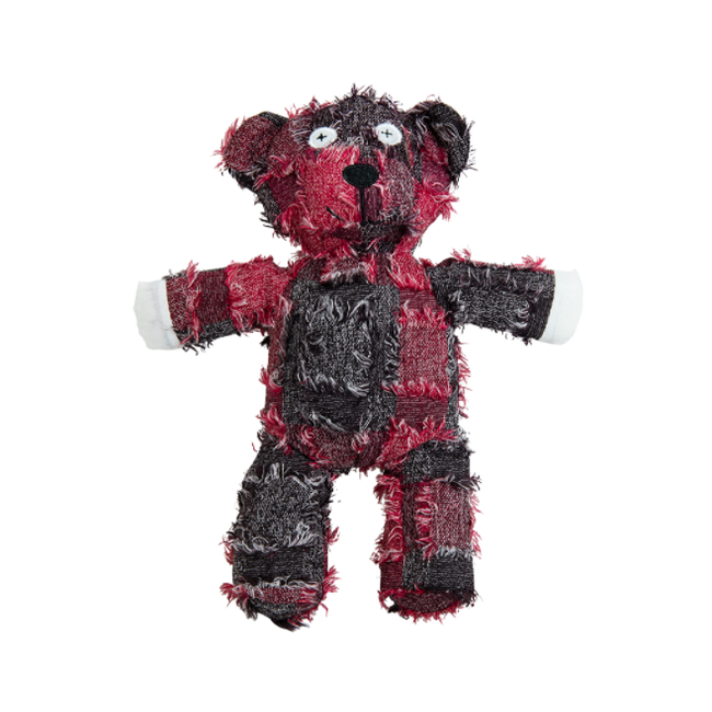 VELVETIES Bear Red/Green/Blue-S 28cm