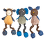 VELVETIES Konijn-Olifant-Koe-38cm