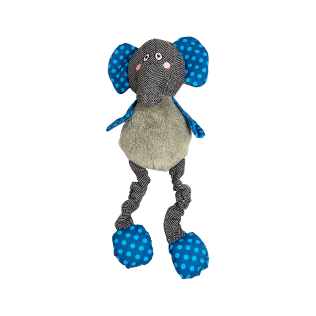 VELVETIES Konijn-Olifant-Koe-38cm