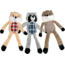 VELVETIES Wasbeer-Wolf-Vos-44cm