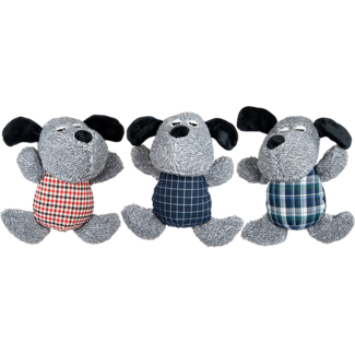 Jack & Vanilla Jack & Vanilla VELVETIES Hond Grijs-25cm