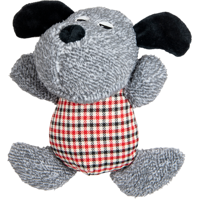 VELVETIES Hond Grijs-25cm