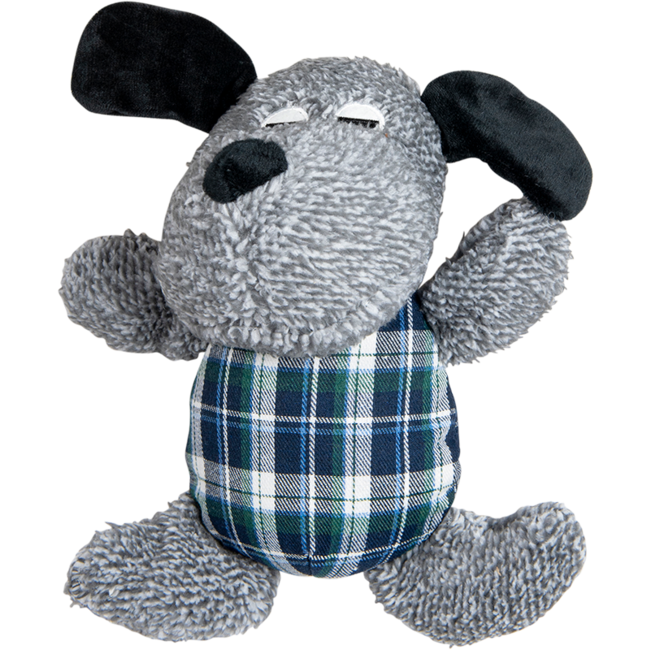 VELVETIES Hond Grijs-25cm