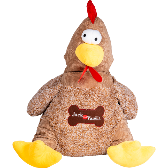 VELVETIES Haan Bruin-100cm