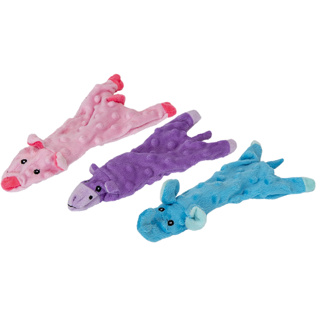 FLATTIES Pig-Elephant-Hippo-S 20cm