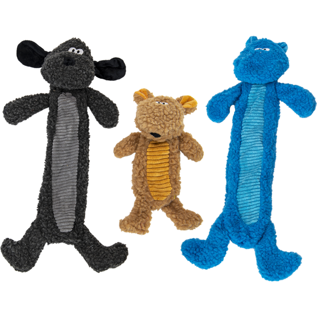 FLATTIES Hond-Muis-Nijlpaard-S 20cm